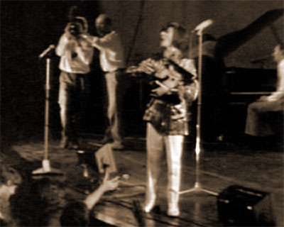 On Stage Giveaway At Elvis Convention, Luxembourg, 1970