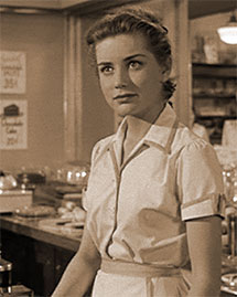 Dolores Hart as Nellie in King Creole