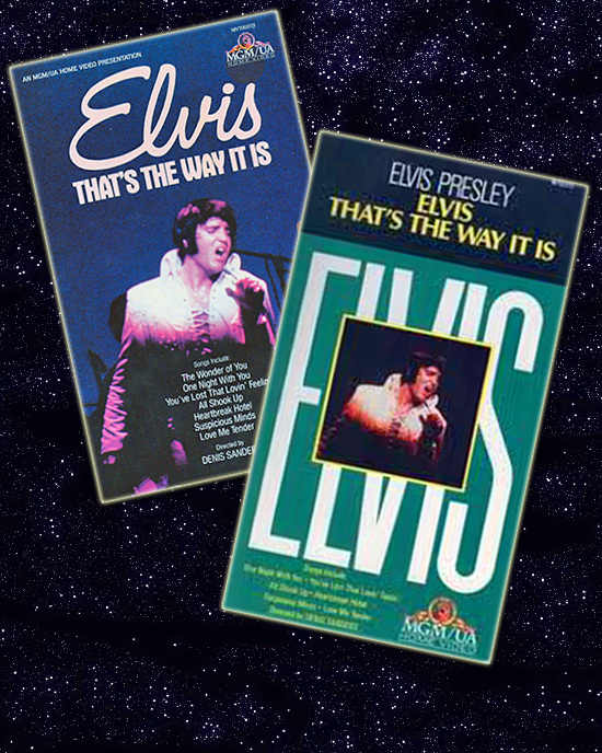 THAT'S THE WAY IT IS home video covers (circa. 1987)