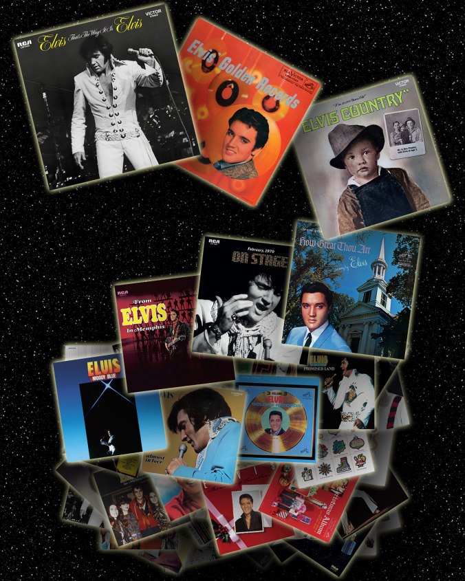 The 50 Greatest Elvis Presley Albums of All Time (click for larger version)