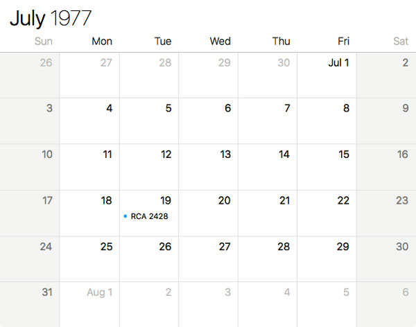 July 19, 1977
