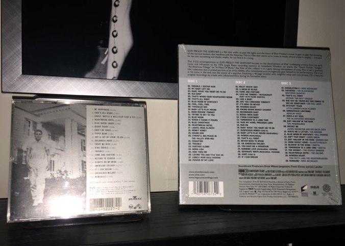 ELVIS: THE GREAT PERFORMANCES (1990) and ELVIS PRESLEY: THE SEARCHER (2018) soundtracks (Back)