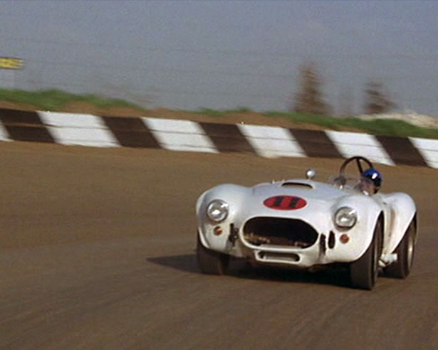 Mike McCoy tests his #11 427 Cobra in 1966's SPINOUT (MGM)