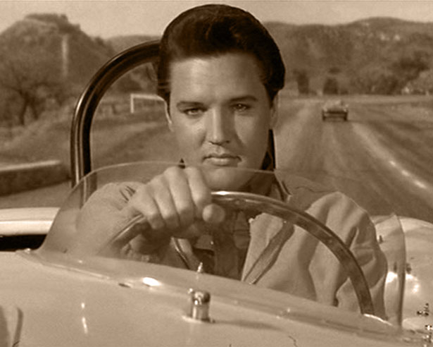 Elvis Presley is Mike McCoy in 1966's SPINOUT (MGM)