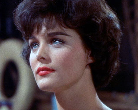 Joan Blackman is Rose in 1962's KID GALAHAD (United Artists)