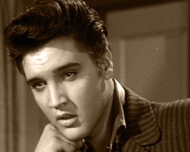 Elvis Presley is Vince Everett in 1957's JAILHOUSE ROCK (MGM)