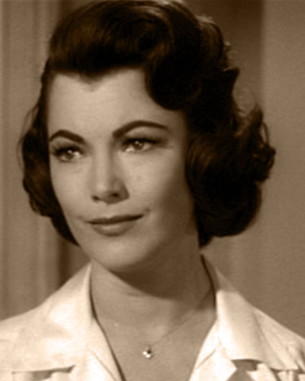 Judy Tyler is Peggy Van Alden in 1957's JAILHOUSE ROCK (MGM)