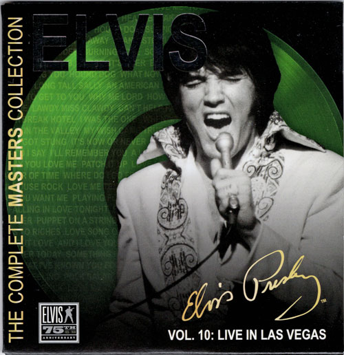 ELVIS: THE COMPLETE MASTERS COLLECTION – VOLUME 10 CD front sleeve - 2009, from TY's collection